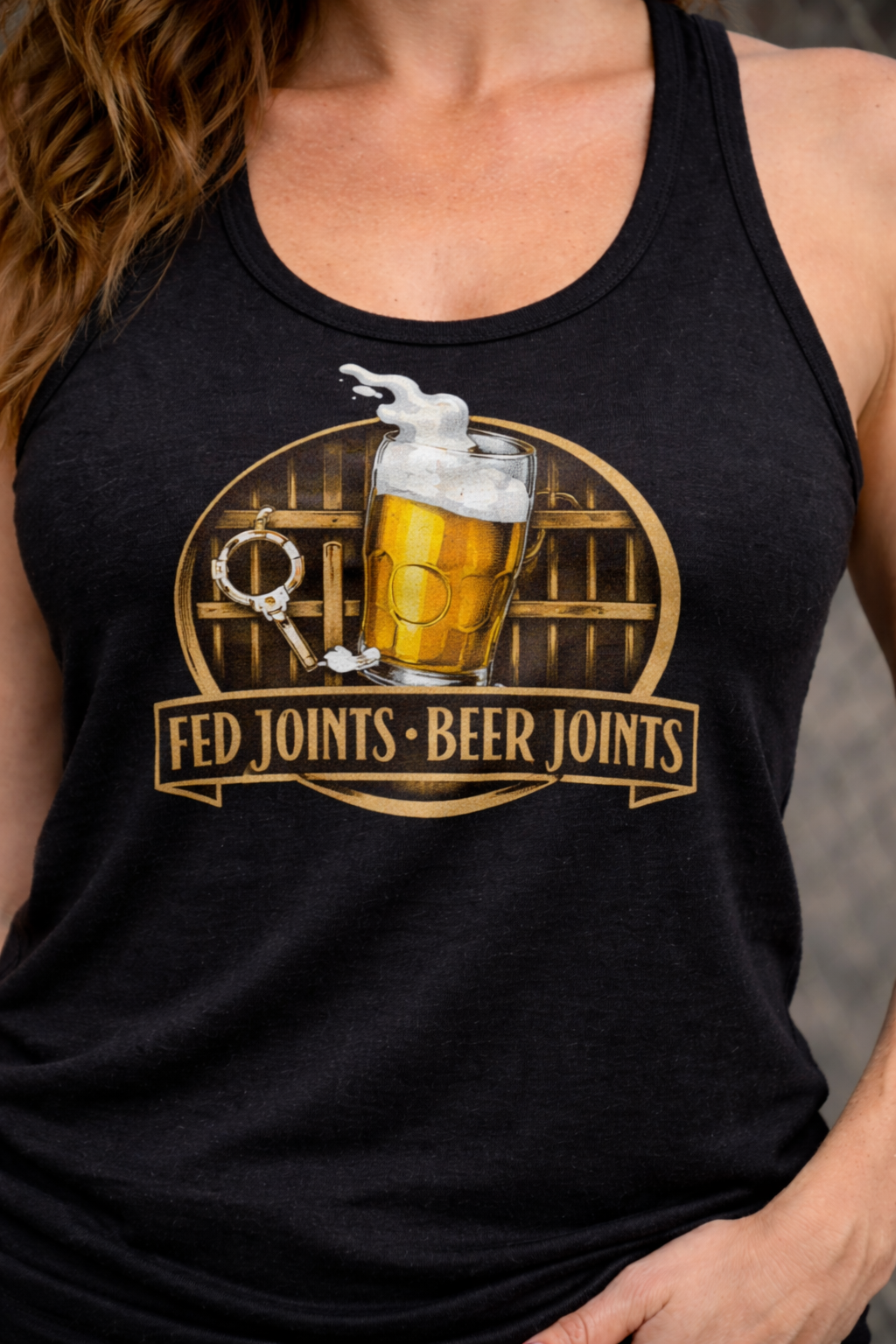 Fed Joints Racerback Tank