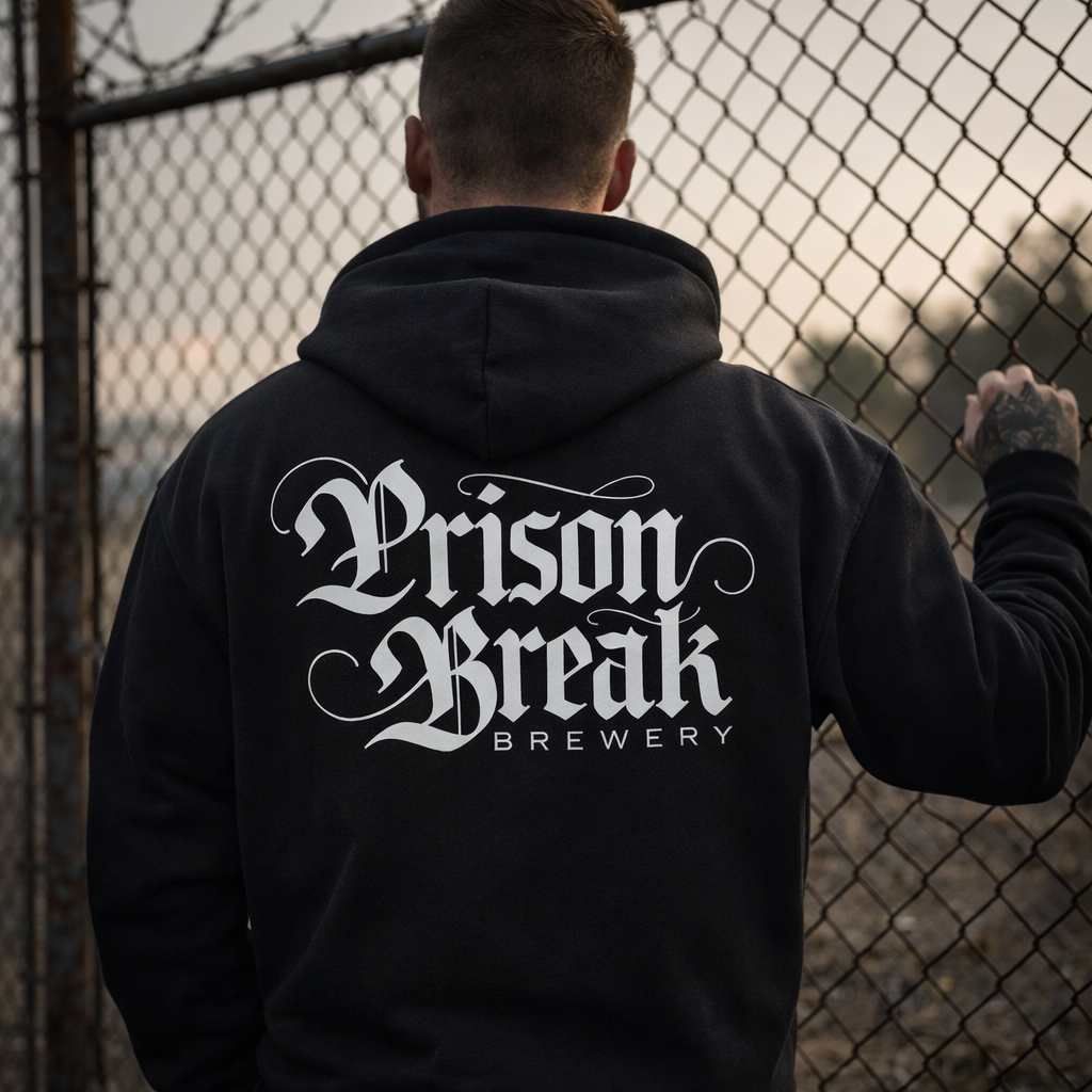 Prison Break Brewery Hoodie - Cozy Unisex Sweatshirt