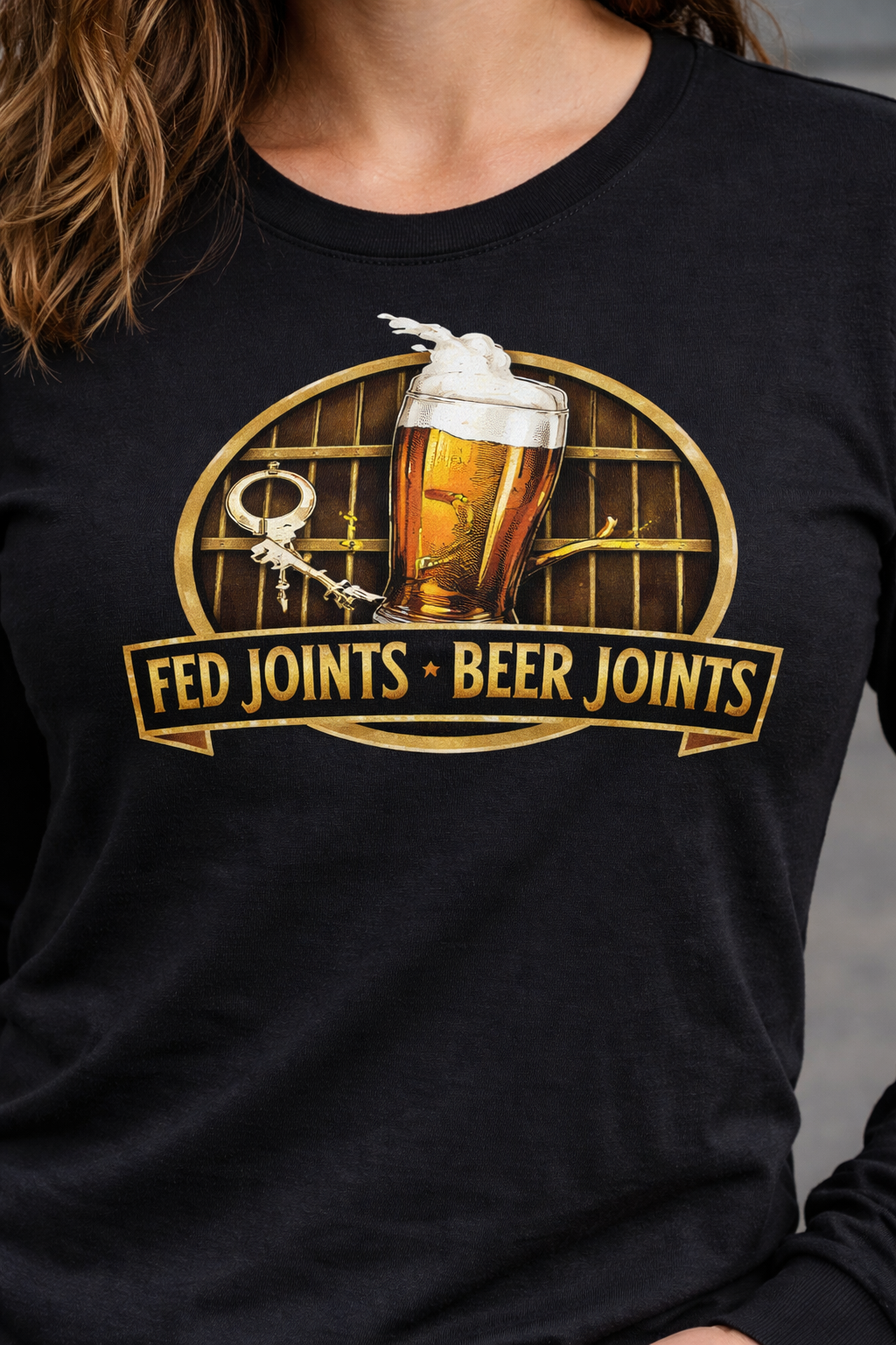 Fed Joints Long Sleeve T‑Shirt