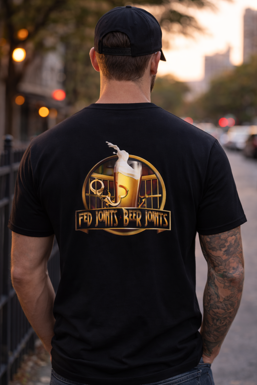 Fed Joints to Beer Joints Unisex T-Shirt