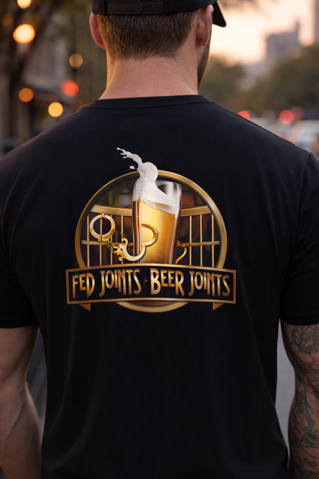 Fed Joints to Beer Joints Unisex T-Shirt